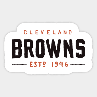 Cleveland Broooowns 02 Sticker